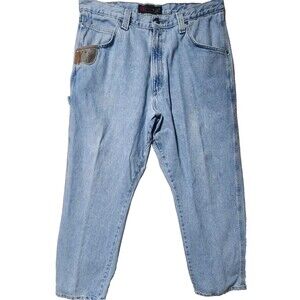 Wrangler Riggs Durashield Jeans Mens 38 X 40 Workwear Double Knee Carpenter